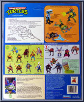 Sewer Swimmin' Donatello from Teenage Mutant Ninja Turtles - Wacky Action manufactured by Playmates [Back]