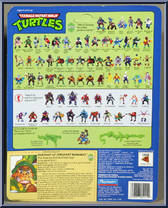 Sergeant Bananas from Teenage Mutant Ninja Turtles - 1991 - Basic Figures manufactured by Playmates [Back]