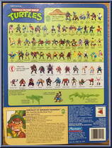 Sergeant Bananas from Teenage Mutant Ninja Turtles - 1991 - Basic Figures manufactured by Playmates [Back]