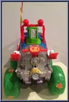 Shell Top 4x4 from Teenage Mutant Ninja Turtles - 1991 - Accessories manufactured by Playmates [Loose]