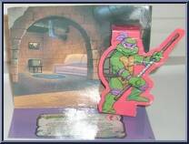 Shredder from Teenage Mutant Ninja Turtles - 1988 - Basic Figures manufactured by Playmates [Stand]
