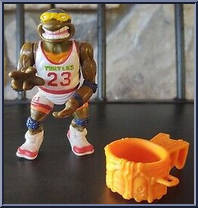 Slam Dunkin' Don (White Shirt) from Teenage Mutant Ninja Turtles - Sewer Sports Allstar Turtles manufactured by Playmates [Loose]