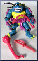 Slash from Teenage Mutant Ninja Turtles - 1990 - Basic Figures manufactured by Playmates [Loose]