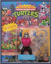 Slice 'N Dice Shredder from Teenage Mutant Ninja Turtles - Wacky Action manufactured by Playmates [Front]