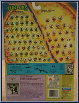 Shogun Splinter from Teenage Mutant Ninja Turtles - Shogun Turtles manufactured by Playmates [Back]