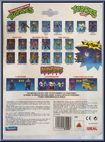 Movie Star Splinter from Teenage Mutant Ninja Turtles - Movie Star Turtles manufactured by Playmates [Back]