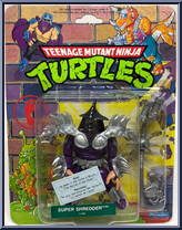 Super Shredder from Teenage Mutant Ninja Turtles - 1991 - Basic Figures manufactured by Playmates [Front]