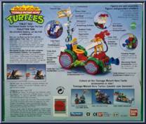 Toilet Taxi from Teenage Mutant Ninja Turtles - 1990 - Accessories manufactured by Playmates [Back]