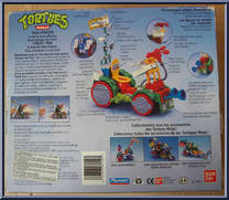 Toilet Taxi from Teenage Mutant Ninja Turtles - 1990 - Accessories manufactured by Playmates [Back]