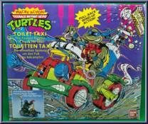 Toilet Taxi from Teenage Mutant Ninja Turtles - 1990 - Accessories manufactured by Playmates [Front]