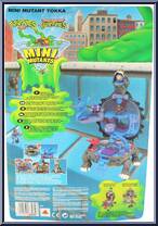 Mutant Tokka Technodrome Playset (with Cards) from Teenage Mutant Ninja Turtles - Mini Mutants manufactured by Playmates [Back]