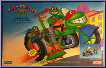 Toon Cycle from Teenage Mutant Ninja Turtles - 1992 - Accessories manufactured by Playmates [Back]