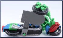 Toon Cycle from Teenage Mutant Ninja Turtles - 1992 - Accessories manufactured by Playmates [Loose]