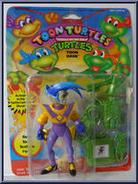 Dask with Toon Texture from Teenage Mutant Ninja Turtles - Toon Turtles manufactured by Playmates [Front]