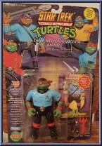 Chief Medical Officer Raphael from Teenage Mutant Ninja Turtles - Star Trek Turtles (with Cards) manufactured by Playmates [Front]