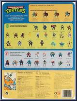 Triceraton from Teenage Mutant Ninja Turtles - 1990 - Basic Figures manufactured by Playmates [Back]