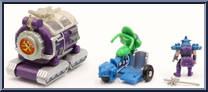 Turtle Transports - The Turtle Tenderizin' Combo (with Card) from Teenage Mutant Ninja Turtles - Mini Mutants manufactured by Playmates [Loose]