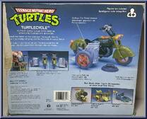 Turtlecycle from Teenage Mutant Ninja Turtles - 1989 - Accessories manufactured by Playmates [Back]