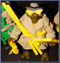 Undercover Don from Teenage Mutant Ninja Turtles - Undercover Turtles (with Cards) manufactured by Playmates [Loose]