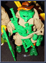 Undercover Mike from Teenage Mutant Ninja Turtles - Undercover Turtles (with Cards) manufactured by Playmates [Loose]