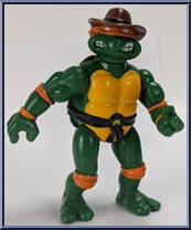 Undercover Mike from Teenage Mutant Ninja Turtles - Undercover Turtles (with Cards) manufactured by Playmates [Loose]