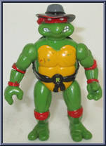 Undercover Raph from Teenage Mutant Ninja Turtles - Undercover Turtles (with Cards) manufactured by Playmates [Loose]
