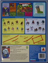 Usagi Yojimbo from Teenage Mutant Ninja Turtles - 1989 - Basic Figures manufactured by Playmates [Back]