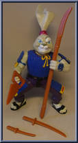 Usagi Yojimbo from Teenage Mutant Ninja Turtles - 1989 - Basic Figures manufactured by Playmates [Loose]
