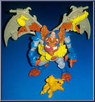 Wingnut & Screwloose from Teenage Mutant Ninja Turtles - 1990 - Basic Figures manufactured by Playmates [Loose]