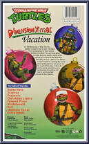 Dimension X-Mas Vacation from Teenage Mutant Ninja Turtles - 1990 Movie - Exclusives manufactured by Neca [Back]