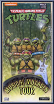 Musical Mutagen Tour - Coming Out of Their ShellsT from Teenage Mutant Ninja Turtles - 1990 Movie - Exclusives manufactured by Neca [Front]