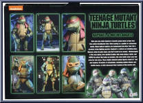 Raphael / Michelangelo from Teenage Mutant Ninja Turtles - 1990 Movie - Exclusives manufactured by Neca [Back]