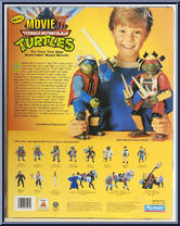 Giant Movie III Samurai Leo from Teenage Mutant Ninja Turtles - 1993 Movie III - Giant manufactured by Playmates [Back]