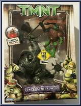 Don vs. General Mono from Teenage Mutant Ninja Turtles - 2007 Movie - Turtles vs Generals manufactured by Playmates [Front]