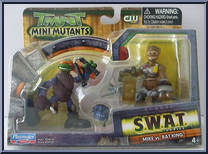 Mike vs. Rat King (S.W.A.T.) Action Figure