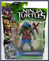 Leonardo from Teenage Mutant Ninja Turtles - 2014 Movie - Basic Series manufactured by Playmates [Front]
