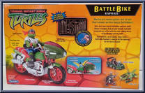 Battle Bike Raphael from Teenage Mutant Ninja Turtles - Animated - Vehicles with Figures manufactured by Playmates [Back]