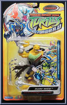 Dark Mike from Teenage Mutant Ninja Turtles - Animated - Fast Forward manufactured by Playmates [Front]
