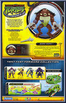 Dark Raph from Teenage Mutant Ninja Turtles - Animated - Fast Forward manufactured by Playmates [Back]