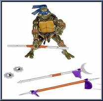 Don from Teenage Mutant Ninja Turtles - Animated - Combat Warriors manufactured by Playmates [Loose]