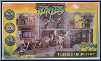 Folding Lair Playset from Teenage Mutant Ninja Turtles - Animated - Accessories manufactured by Playmates [Front]
