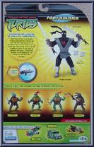 Foot Soldier [Reissue] from Teenage Mutant Ninja Turtles - Animated - Basic Assortment - 2005 manufactured by Playmates [Back]