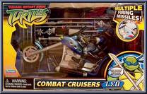 Combat Cruisers: Leo from Teenage Mutant Ninja Turtles - Animated - Vehicles with Figures manufactured by Playmates [Front]