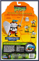 Leonardo from Teenage Mutant Ninja Turtles - Animated - Ninja Knights manufactured by Playmates [Back]