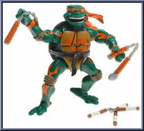 Mike from Teenage Mutant Ninja Turtles - Animated - Mystic Fury manufactured by Playmates [Loose]