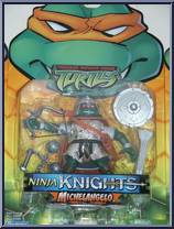 Michelangelo from Teenage Mutant Ninja Turtles - Animated - Ninja Knights manufactured by Playmates [Front]