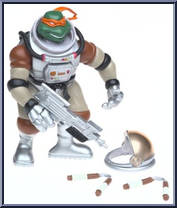 Michelangelo from Teenage Mutant Ninja Turtles - Animated - Space Hoppin' manufactured by Playmates [Loose]