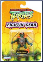 Fightin' Gear: Michaelangelo from Teenage Mutant Ninja Turtles - Animated - Mini 2 Inch Figures manufactured by Playmates [Front]