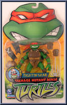 Fightin' Gear Raph from Teenage Mutant Ninja Turtles - Animated - Fightin' Gear manufactured by Playmates [Front]