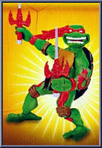 Raph from Teenage Mutant Ninja Turtles - Animated - Mystic Fury manufactured by Playmates [Loose]
